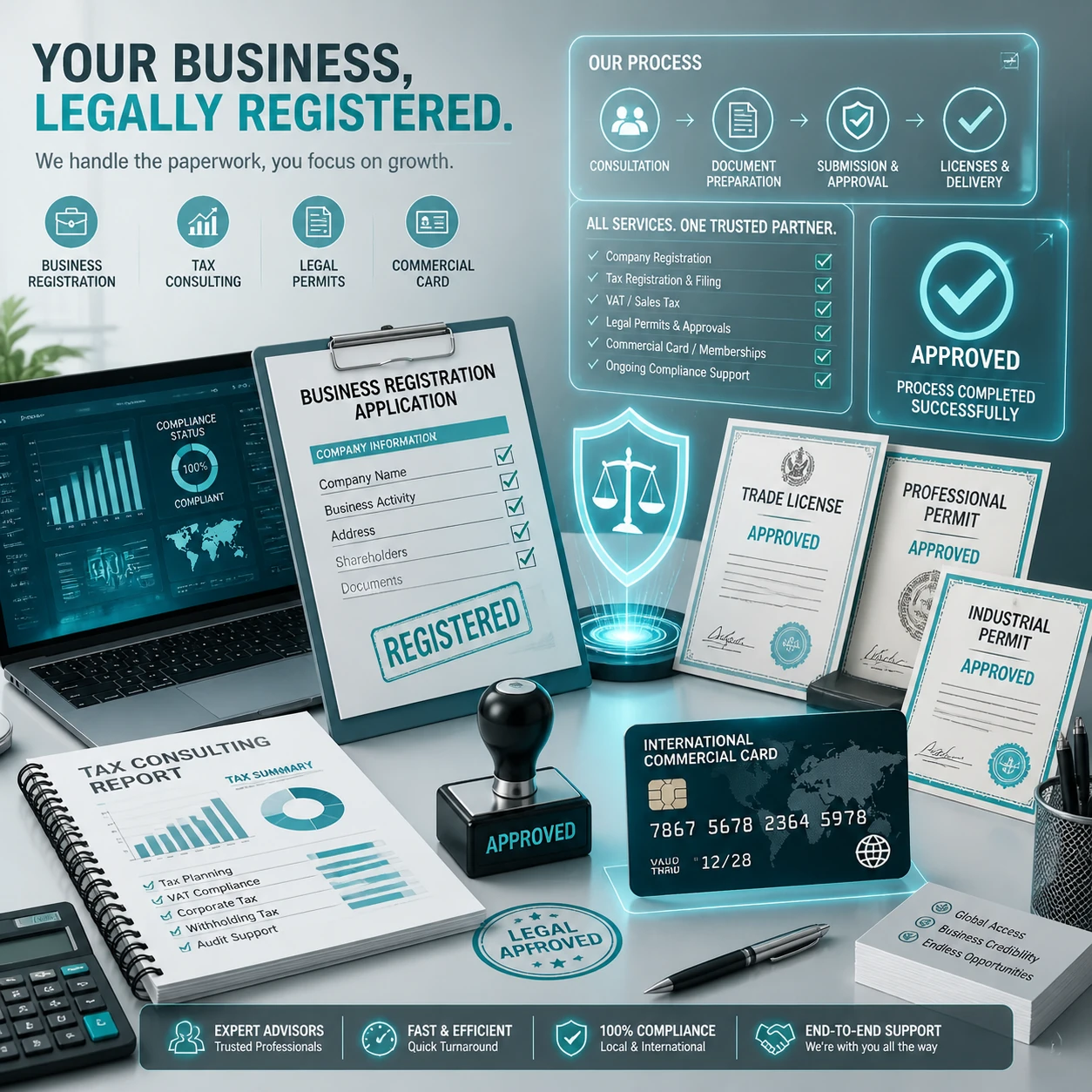 Legal and Brand Registration